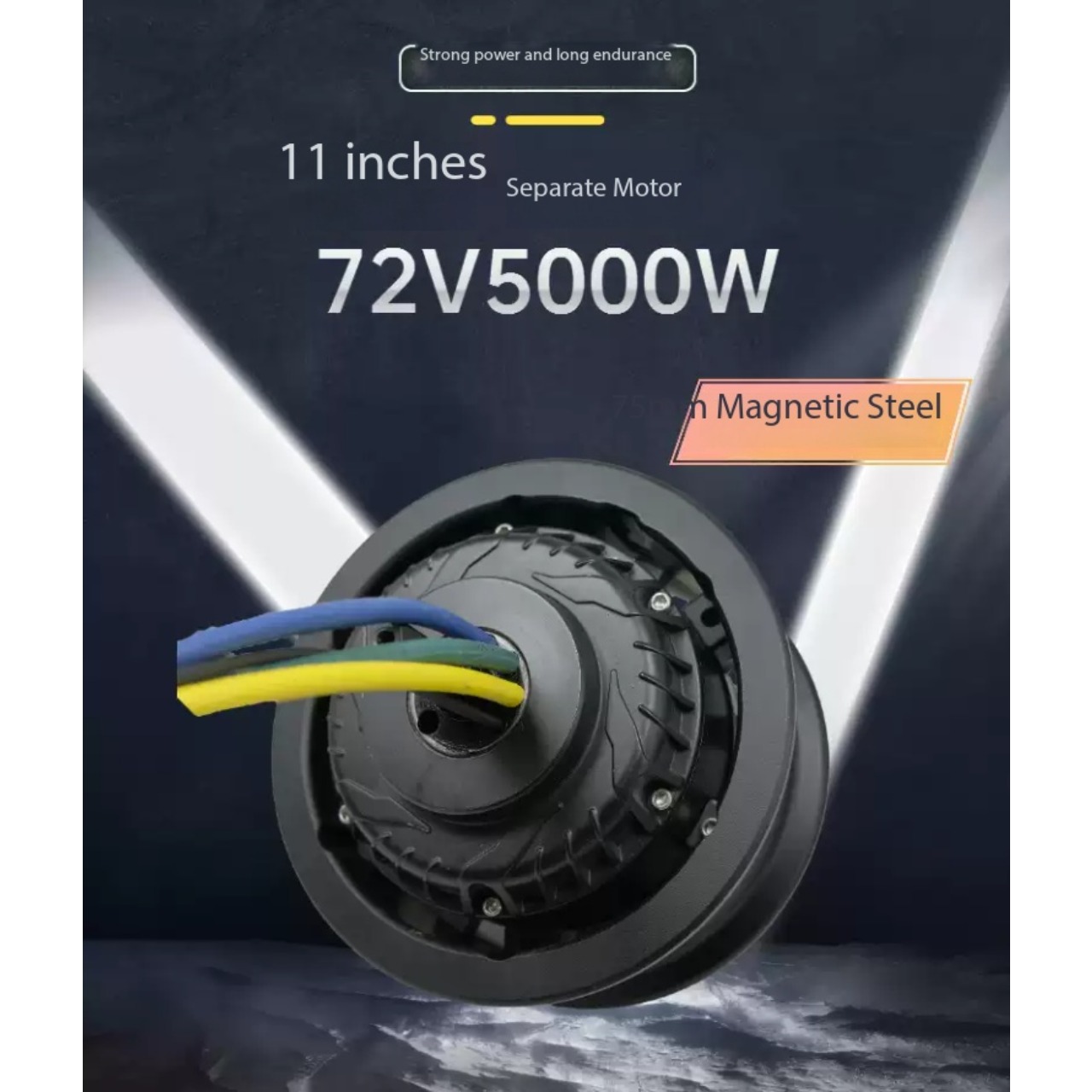 11 Inch 72V 5000W Split Hub Mo - огляд і ціна 5000W Hub Motor Kit 72V