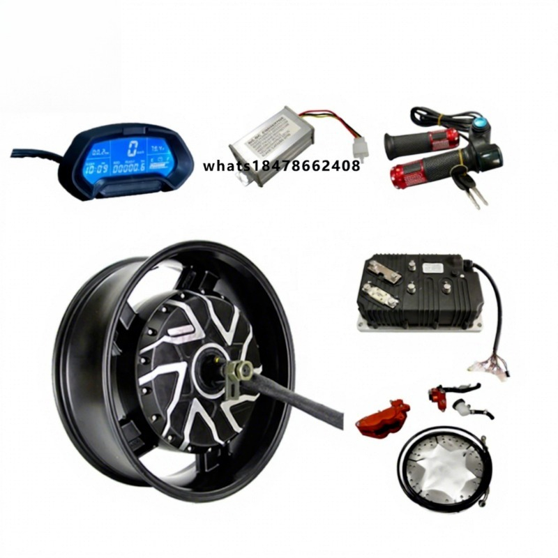 Most Powerful 12000W Double Ax - огляд і ціна 12000W Electric Motorcycle Hub Motor