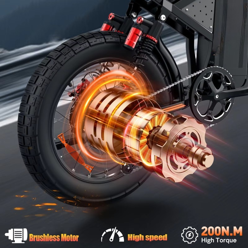 Bopzin 3000W 60V 35Ah Stealth  - огляд і ціна 3000W Stealth Bomber Motor