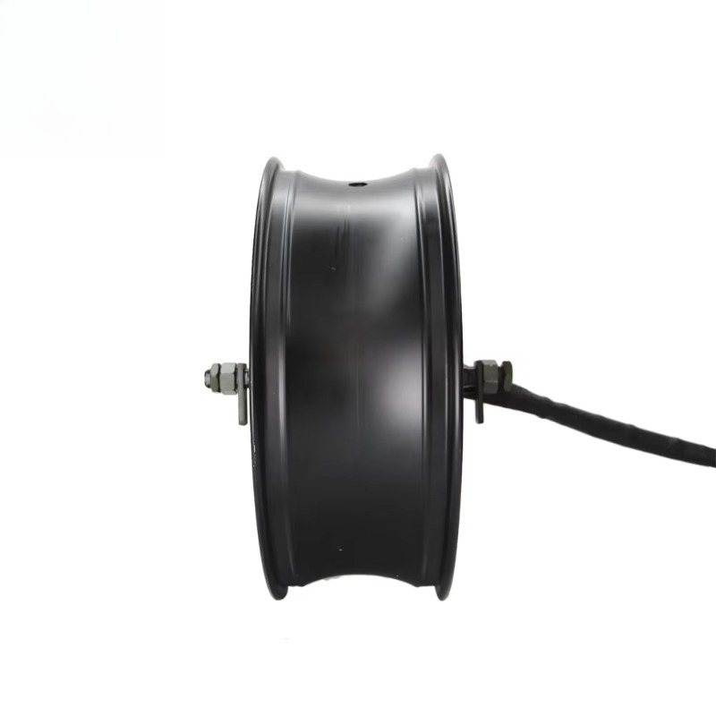 QSMOTOR 17X6.0 Inch 273 12000W - огляд і ціна 12000W Electric Motorcycle Hub Motor
