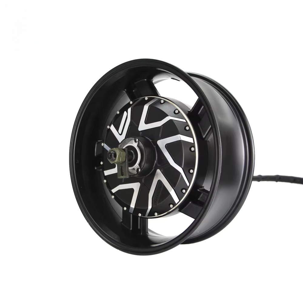 Hot selling:17X6.0 Inch 273 12 - огляд і ціна 12000W Electric Motorcycle Hub Motor