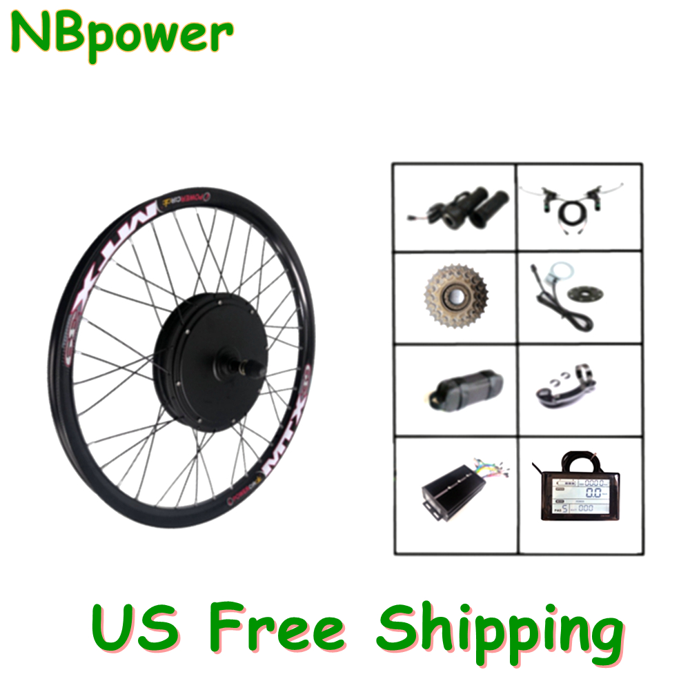US StockNBpower 70km/h 72v 200 - огляд і ціна Dual Motor Ebike Kit 2000W