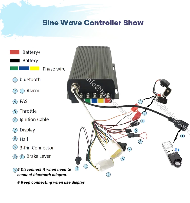 72v 96v QS 273 V3 12000w 15000 - огляд і ціна 12000W Electric Motorcycle Hub Motor