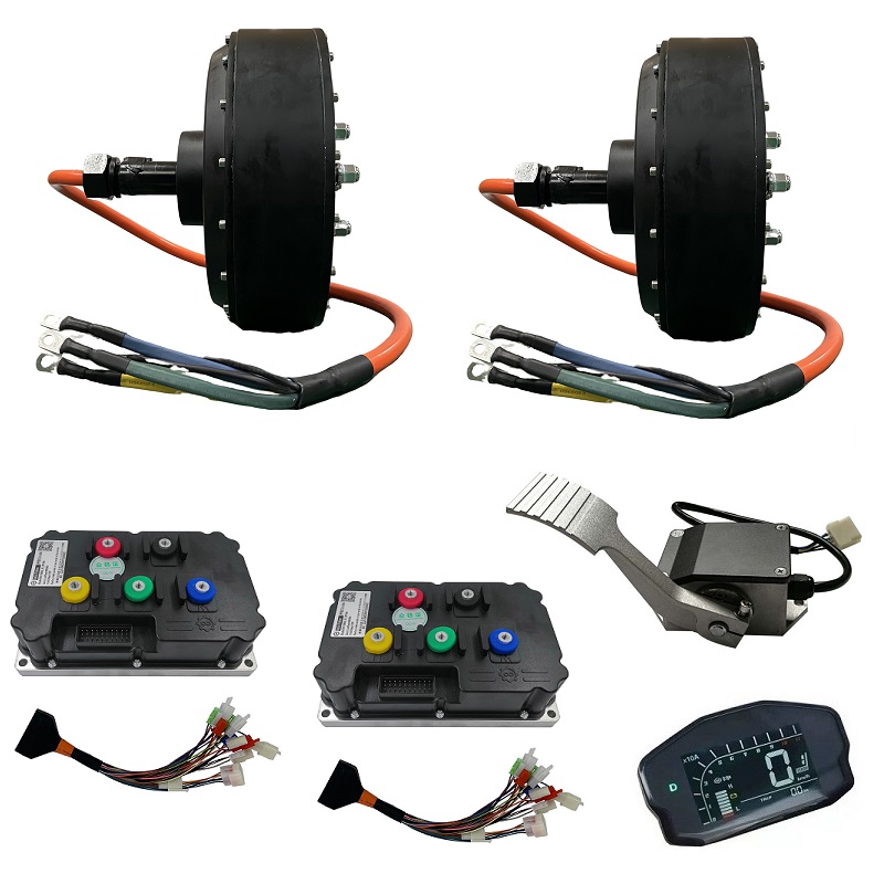 QS Motor 273 Dual 8000W Brushl - огляд і ціна 72V 8000W Brushless Hub Motor
