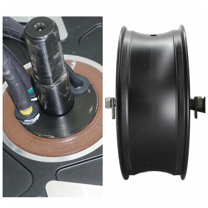 QS Motor 12000W 17X6.0inch V41 - огляд і ціна 12000W Electric Motorcycle Hub Motor