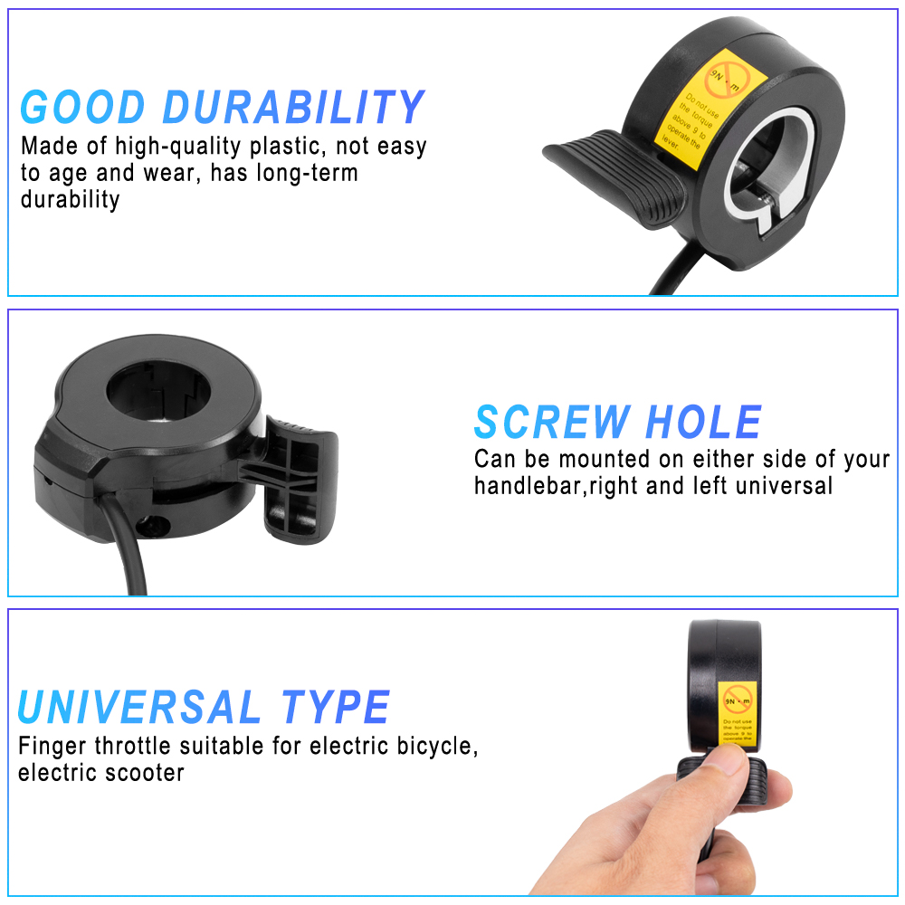 130X Ebike Thumb Throttle for  - огляд і ціна Mid Drive Conversion Kit 1000W