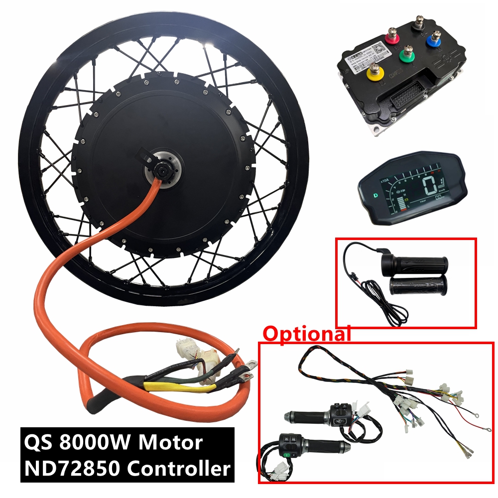 NBpower/QS273 V3 72v 8000W Ebi - огляд і ціна 72V 8000W Brushless Hub Motor