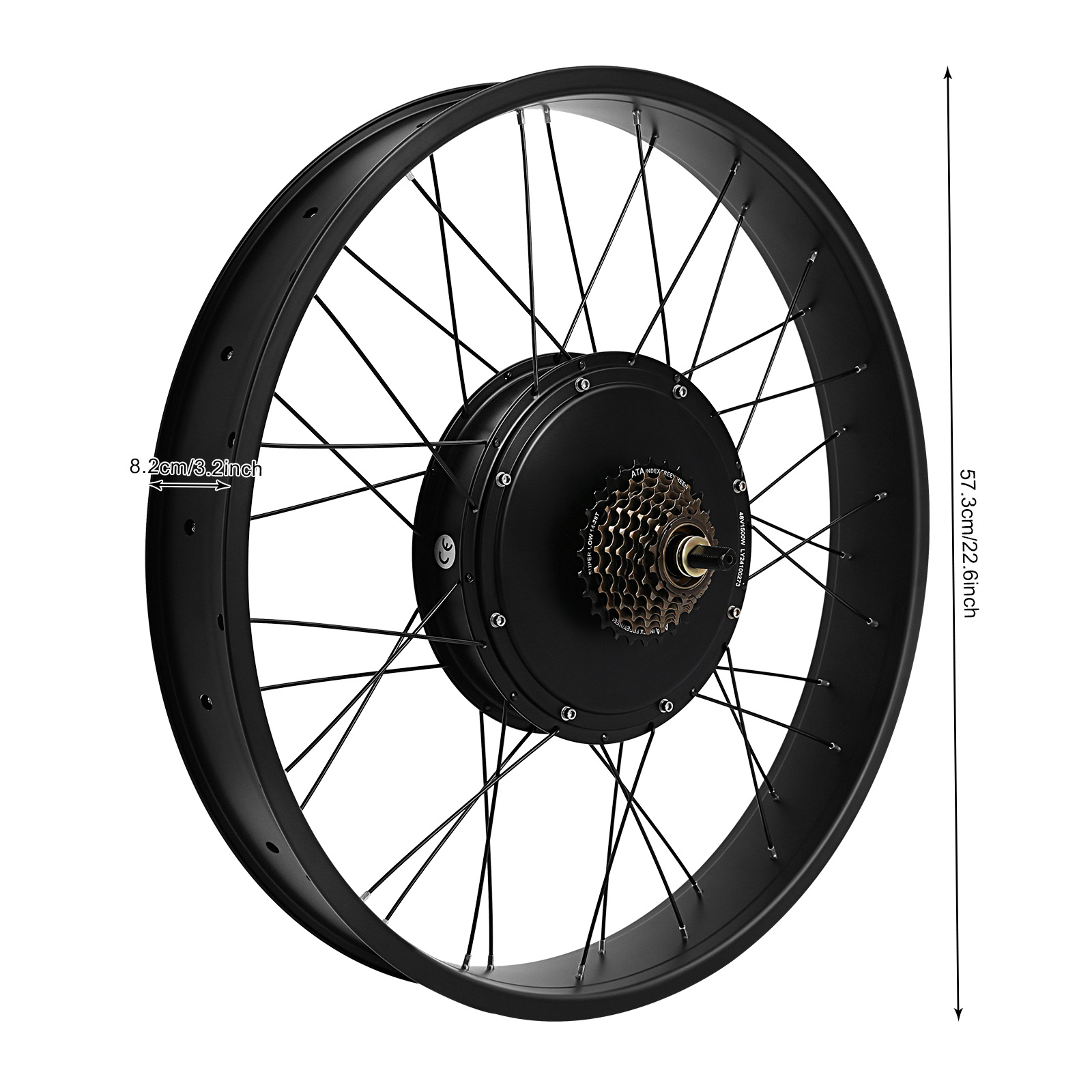 26 Inch Electric Bike Conversi - огляд і ціна Fat Tire Electric Bike Conversion Kit 1500W