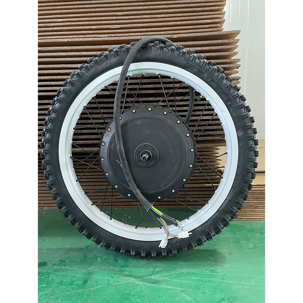 18'' 19'' 21''  Motorcycle Whe - огляд і ціна 72V 8000W Brushless Hub Motor