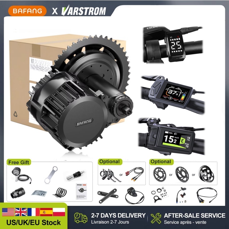 Bafang 48V 750W Motor Kit  BBS - огляд і ціна Side Hung Mid Drive Motor Kit