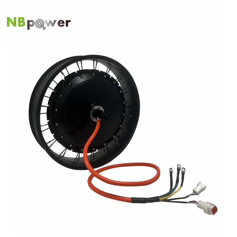 NBpower/QS273 40H 20x4/24x4/26 - огляд і ціна 72V 8000W Brushless Hub Motor